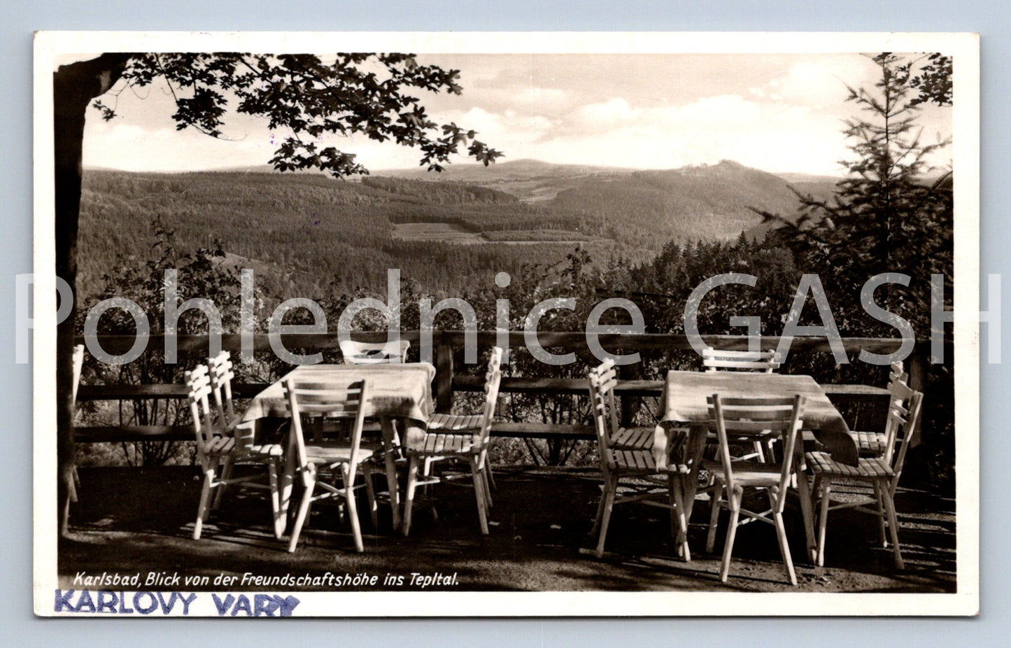 Pohlednice KARLOVY VARY (ST13108)