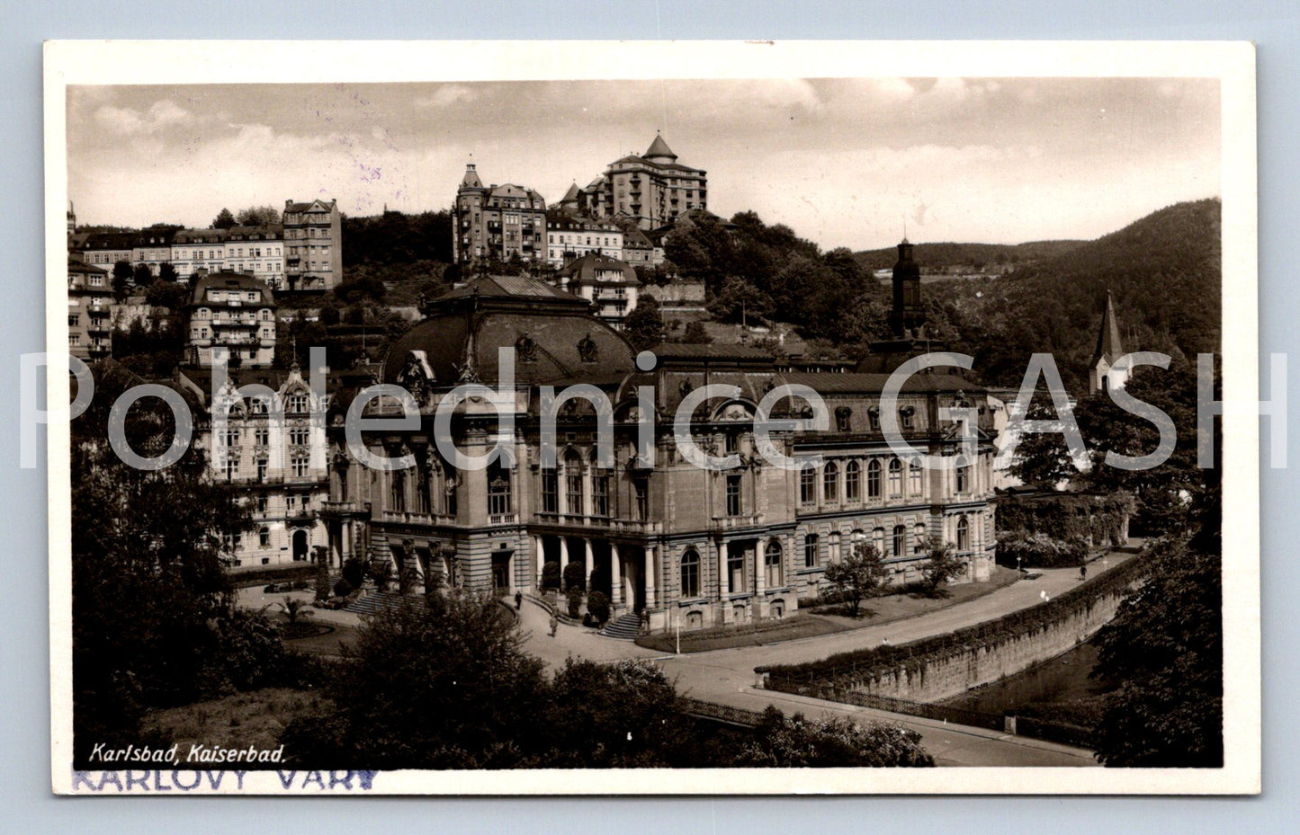 Pohlednice KARLOVY VARY (ST13109)