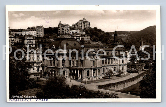 Pohlednice KARLOVY VARY (ST13109)