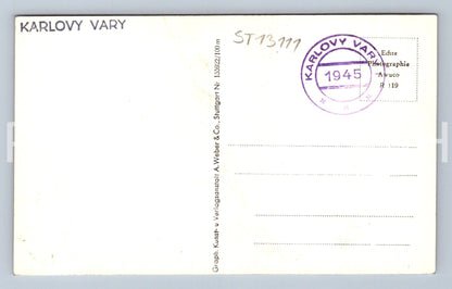 Pohlednice KARLOVY VARY (ST13111)