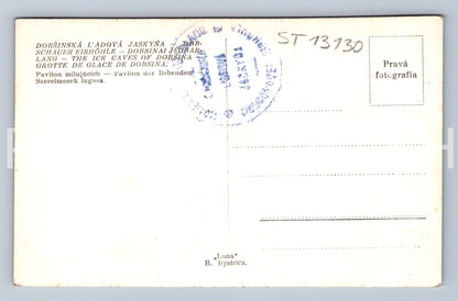 Pohlednice DOBŠINSKÁ L'ADOVÁ JASKYŇA (ST13130)
