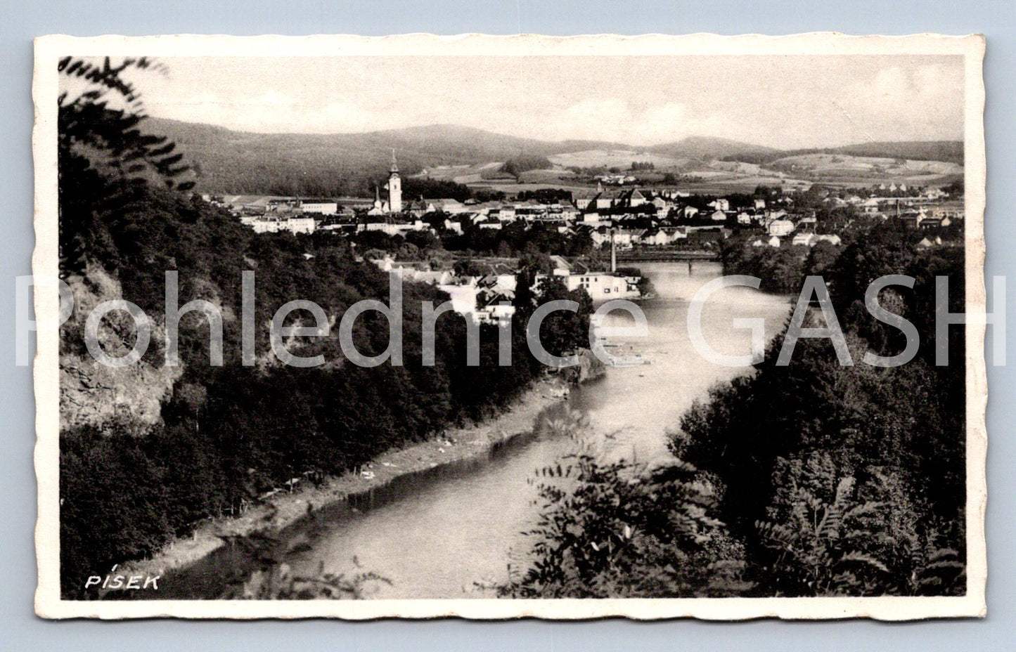 Pohlednice PÍSEK (ST13133)