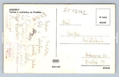 Pohlednice JESENÍKY (ST13142)