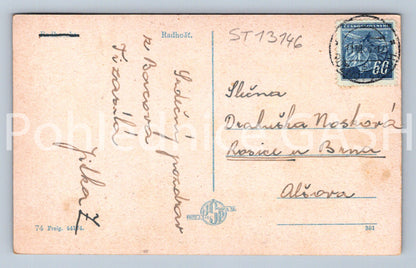 Pohlednice RADHOŠŤ (ST13146)