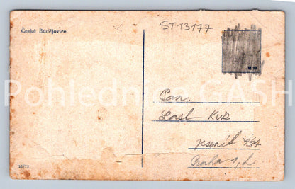Pohlednice ČESKÉ BUDĚJOVICE (ST13177)