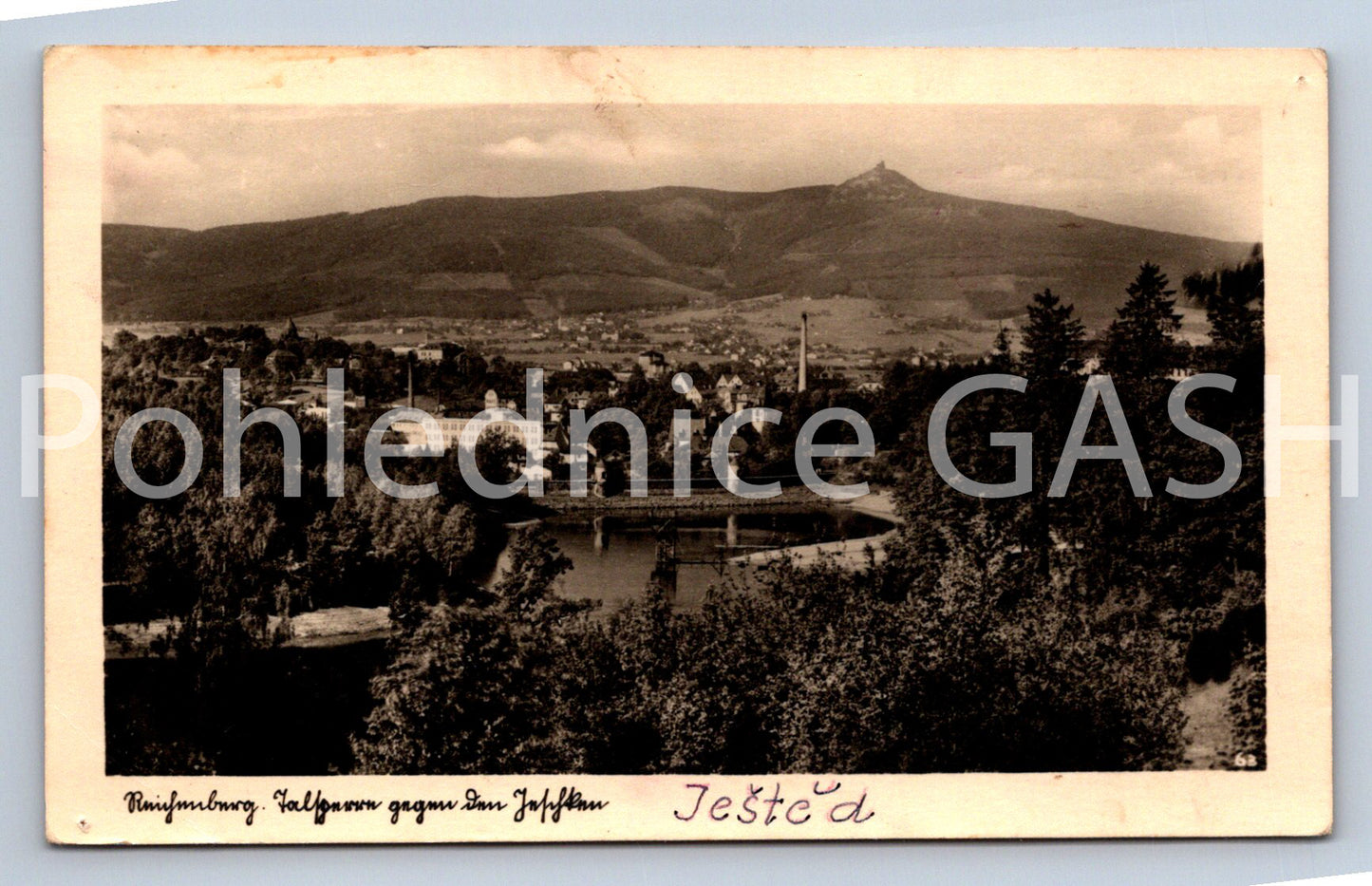 Pohlednice JEŠTĚD (ST13180)