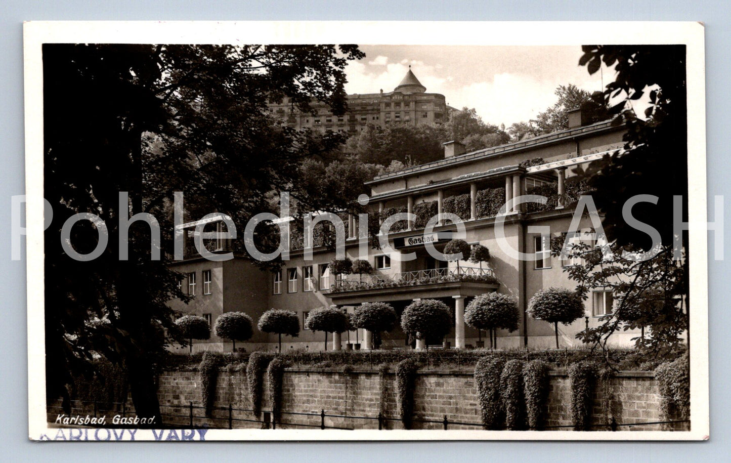 Pohlednice KARLOVY VARY (ST13181)