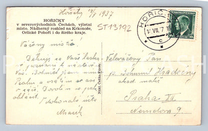 Pohlednice HOŘIČKY (ST13192)