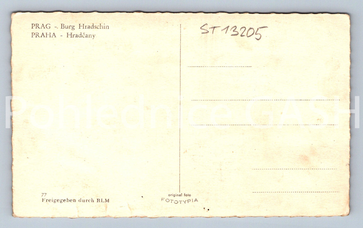 Pohlednice PRAHA (ST13205)