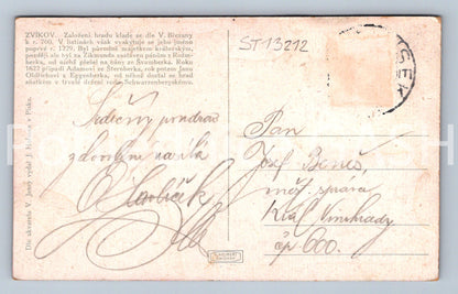 Pohlednice ZVÍKOV (ST13212)