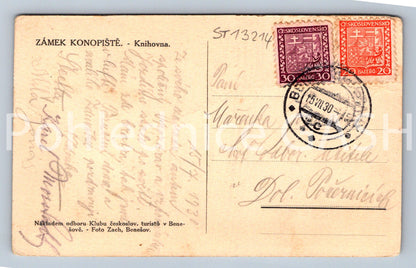 Pohlednice ZÁMEK KONOPIŠTĚ (ST13214)