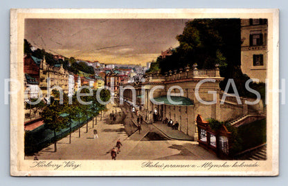 Pohlednice KARLOVY VARY (ST13220)