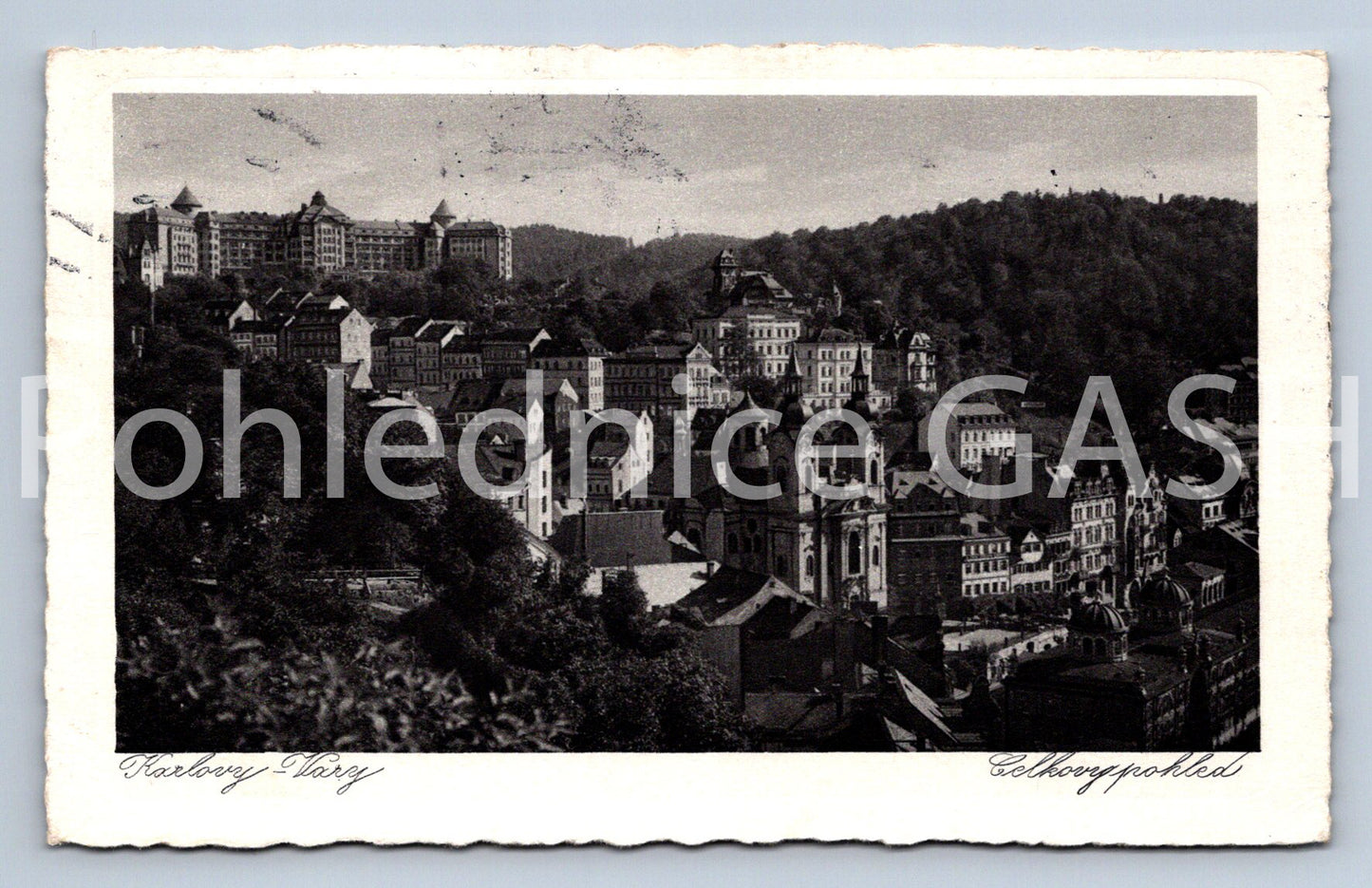 Pohlednice KARLOVY VARY (ST13221)