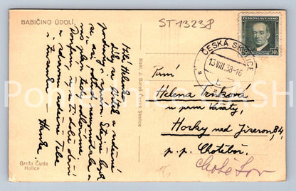 Pohlednice STARÉ BĚLIDLO (ST13238)