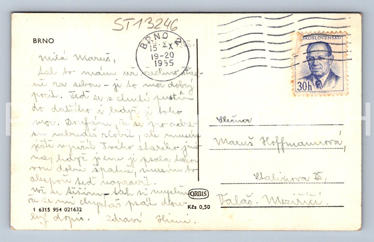 Pohlednice BRNO (ST13246)