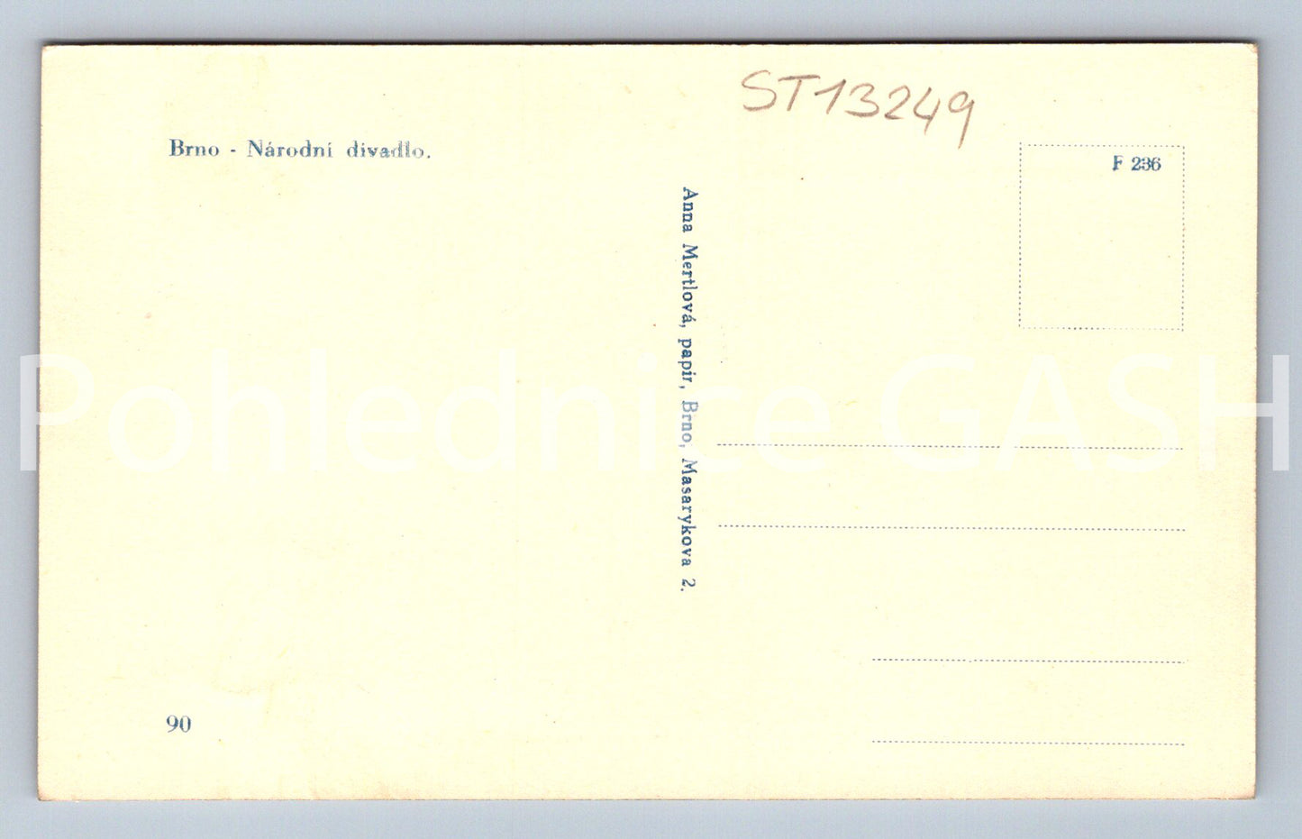 Pohlednice BRNO (ST13249)