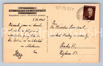 Pohlednice FREANTIŠKOVY LÁZNĚ (ST13250)