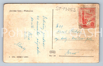 Pohlednice JIZERSKÉ HORY - PŘÍCHOVICE (ST13253)