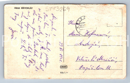 Pohlednice HRAD KŘIVOKLÁT (ST13269)