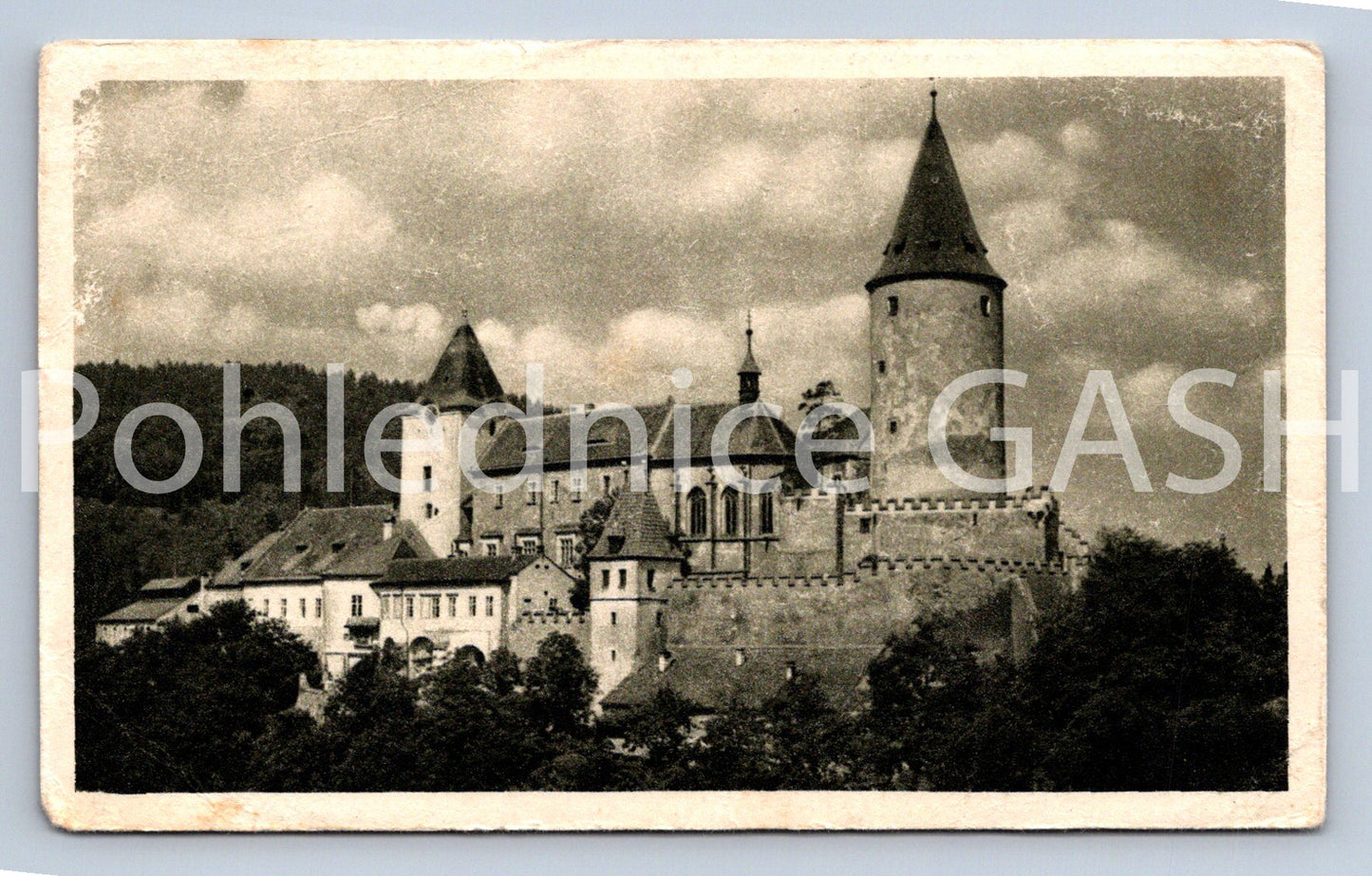 Pohlednice HRAD KŘIVOKLÁT (ST13269)