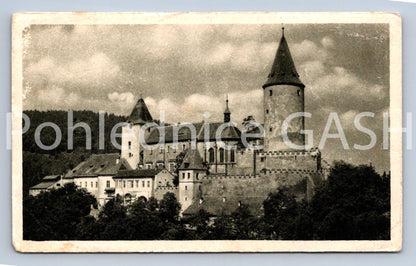 Pohlednice HRAD KŘIVOKLÁT (ST13269)