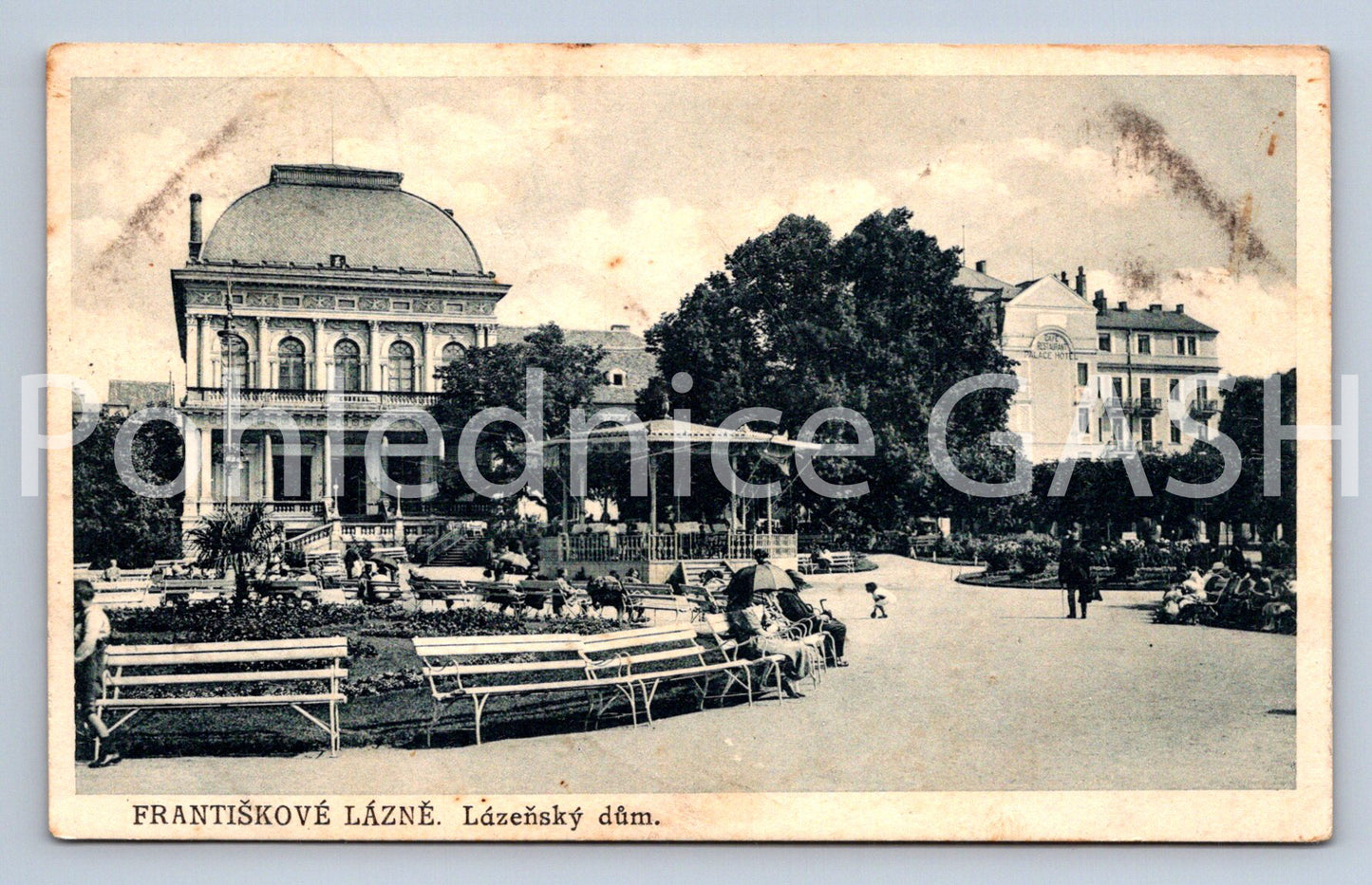 Pohlednice FRANTIŠKOVY LÁZNĚ (ST13277)