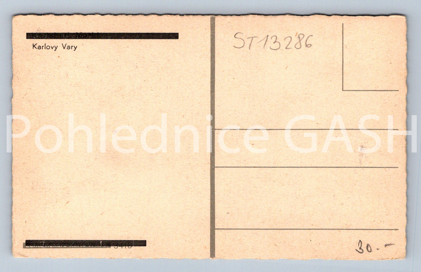 Pohlednice KARLOVY VARY (ST13286)