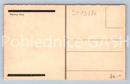 Pohlednice KARLOVY VARY (ST13286)