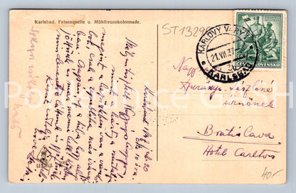 Pohlednice KARLOVY VARY (ST13290)