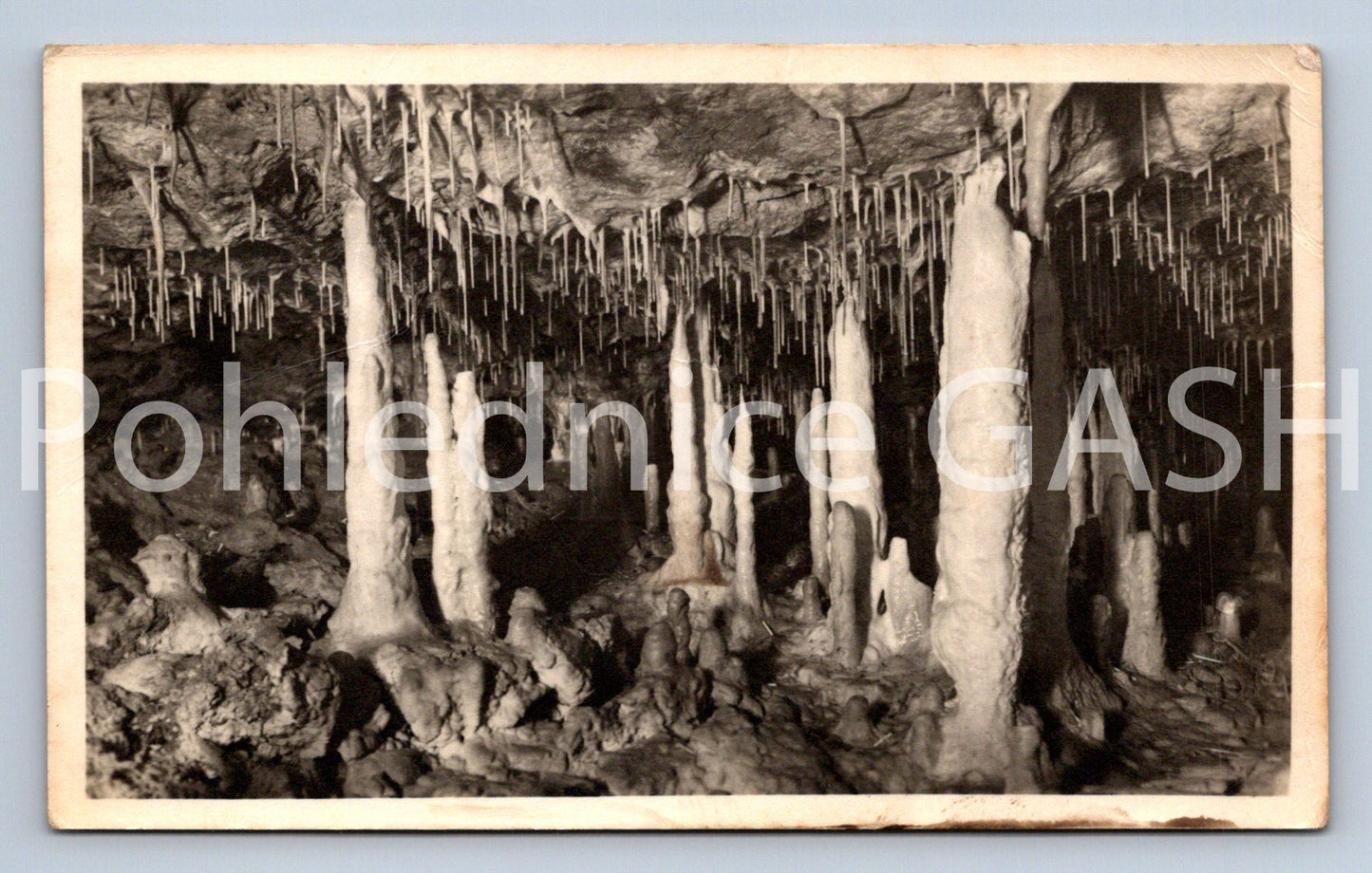 Pohlednice KRÁPNÍKOVÉ JESKYNĚ V JAVOŘÍČKU (ST13291)