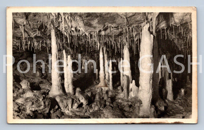 Pohlednice KRÁPNÍKOVÉ JESKYNĚ V JAVOŘÍČKU (ST13291)