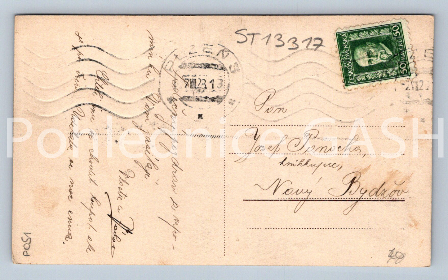 Pohlednice PLZEŇ (ST13317)