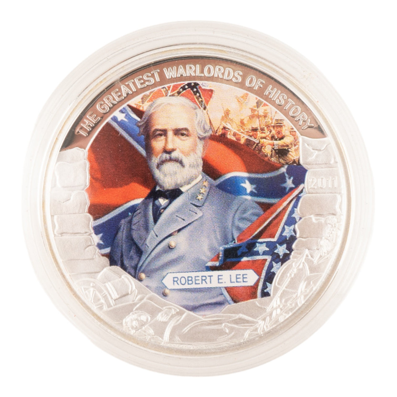 5 dollars 2011 PP - The greatest warlords of history - Robert E. Lee