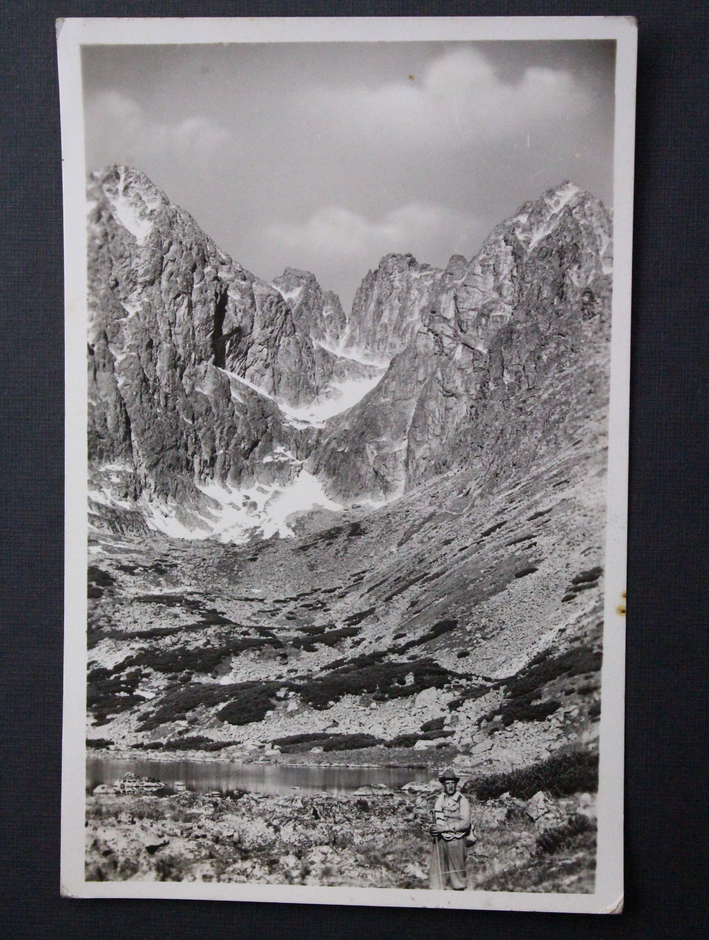 Pohlednice Vysoké Tatry - Skalnaté Pleso, Lomnický štít