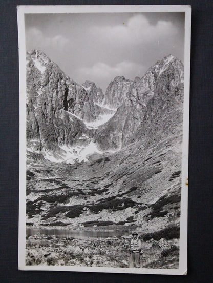 Pohlednice Vysoké Tatry - Skalnaté Pleso, Lomnický štít