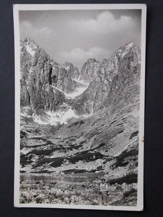 Pohlednice Vysoké Tatry - Skalnaté Pleso, Lomnický štít
