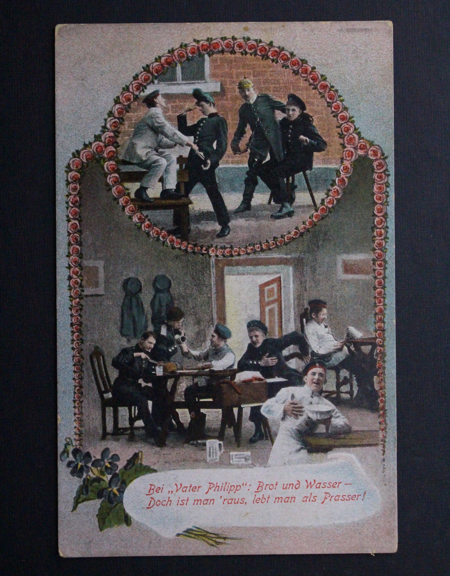 Vojenská pohlednice  dopisnice Vater Philipp Německo 1916