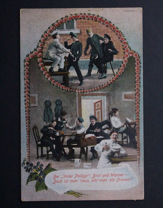 Vojenská pohlednice  dopisnice Vater Philipp Německo 1916