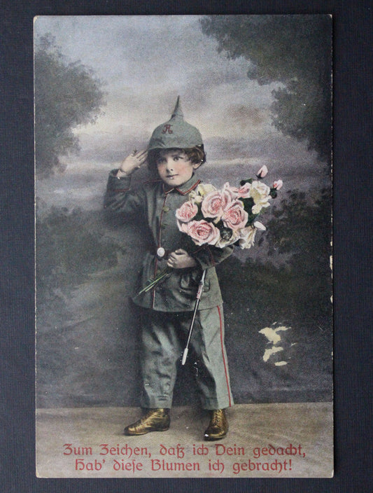 Vojenská pohlednice Feldpostkarte Polní pošta 1916