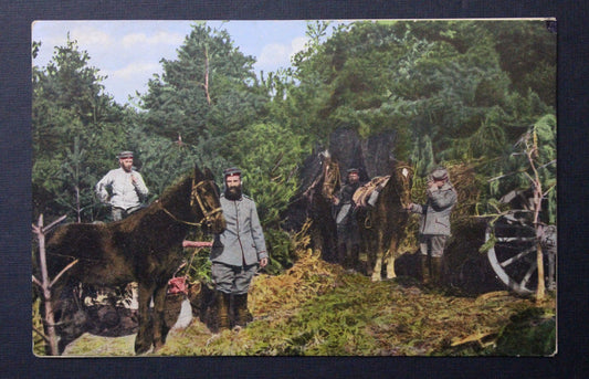 Polní pošta vojenská pohlednice feldpostkarte Aus großer Zeit P182