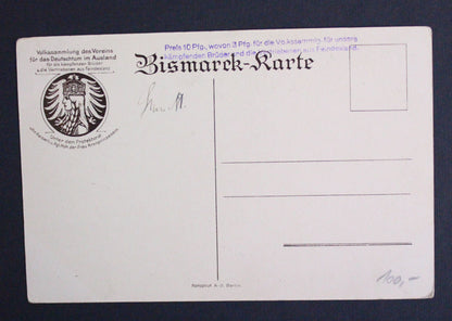 Pohlednice Postkarte Bismarck-Karte Zum 100. Geburtstage