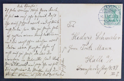 Pohlednice Verlak Vitus Noever 14.3. 1911