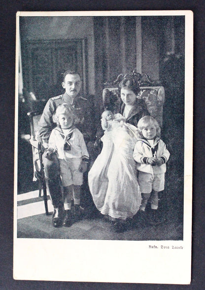 Pohled Postkarte 1917 Rodina