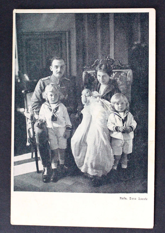 Pohled Postkarte 1917 Rodina