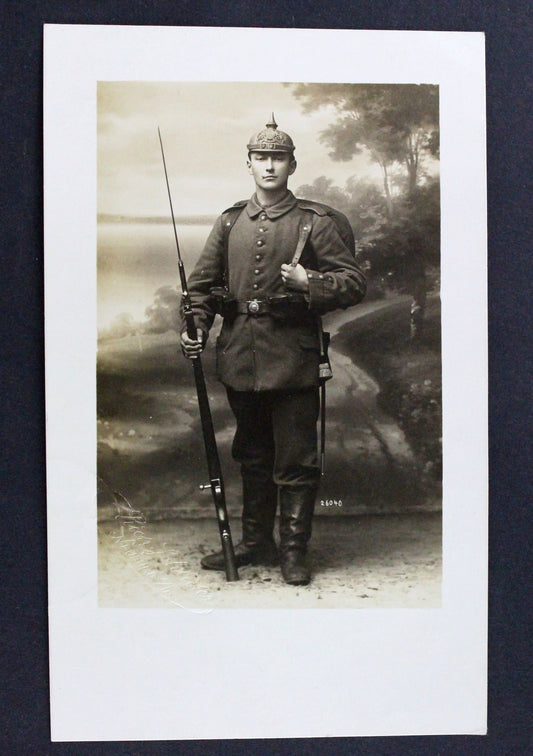 Pohlednice Rich. Schlüter postkarte Feldpost