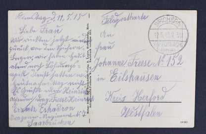 Stará pohlednice General de Montaigu SPICHERN 1915
