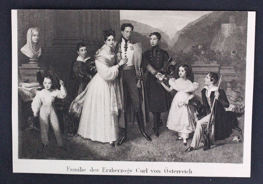 Pohlednice des Erzherzogs Carl von Österreich