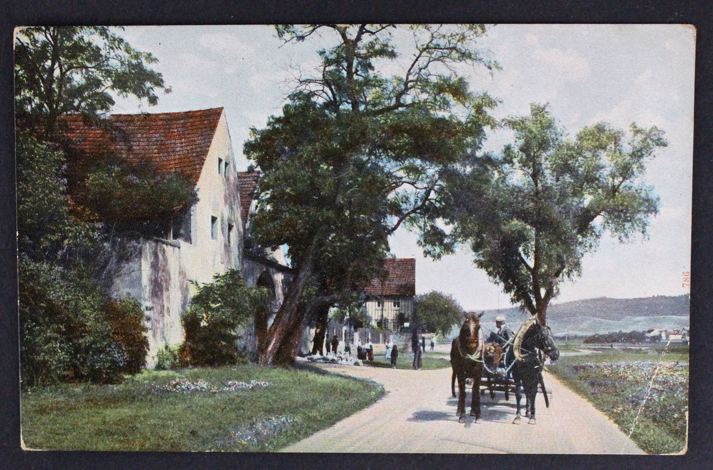 Stará pohlednice Carte Postale Dopisnice