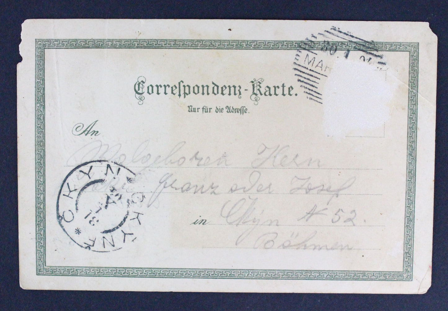 Pohlednice POSTKARTE MARIENBAD Mariánské Lázně