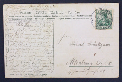 Pohlednice Fieldpost DEUTSCHES REICH